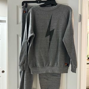 Aviator nation matching sweatshirt and sweatpants